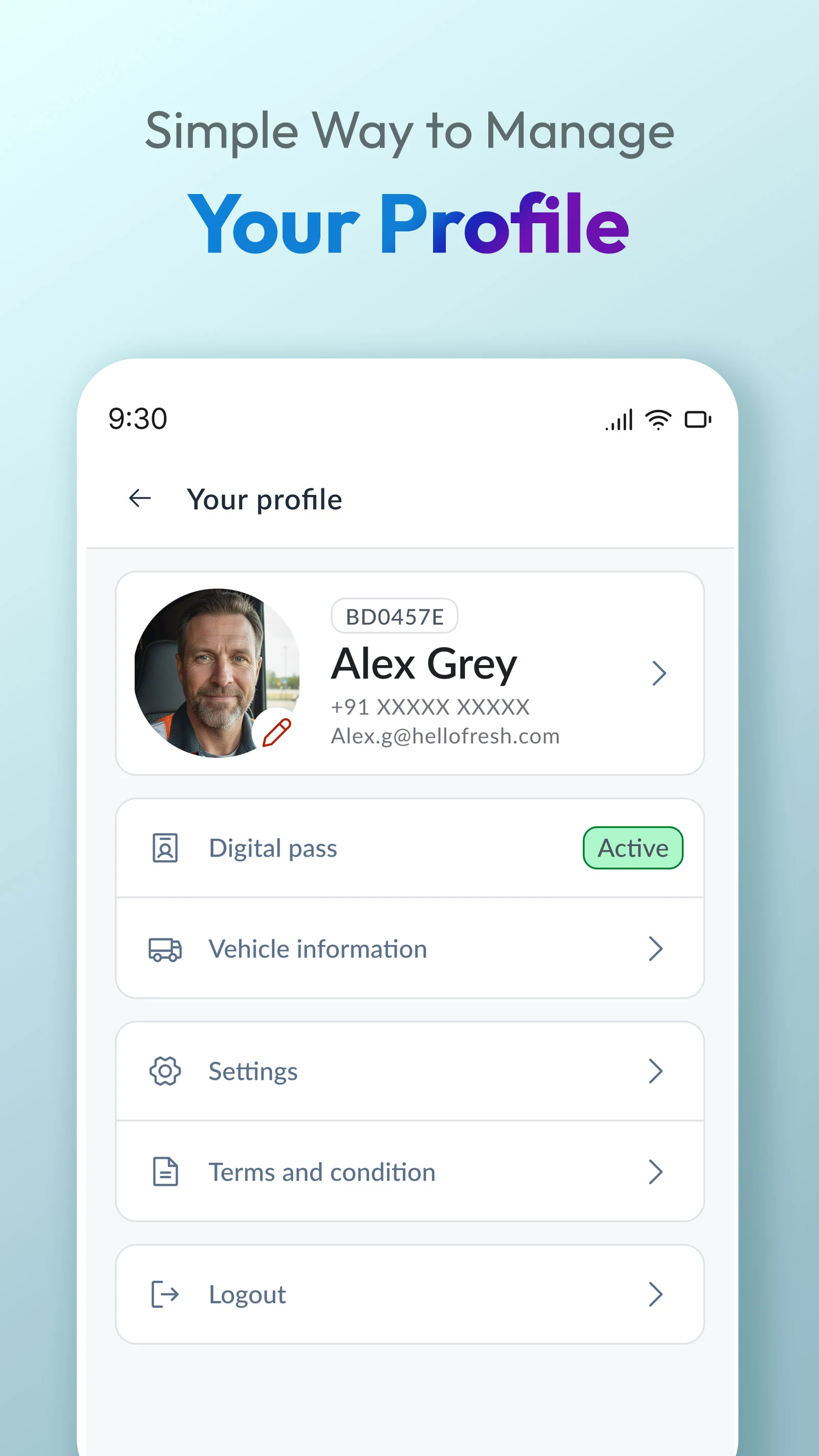 FarEye Pilot screenshot